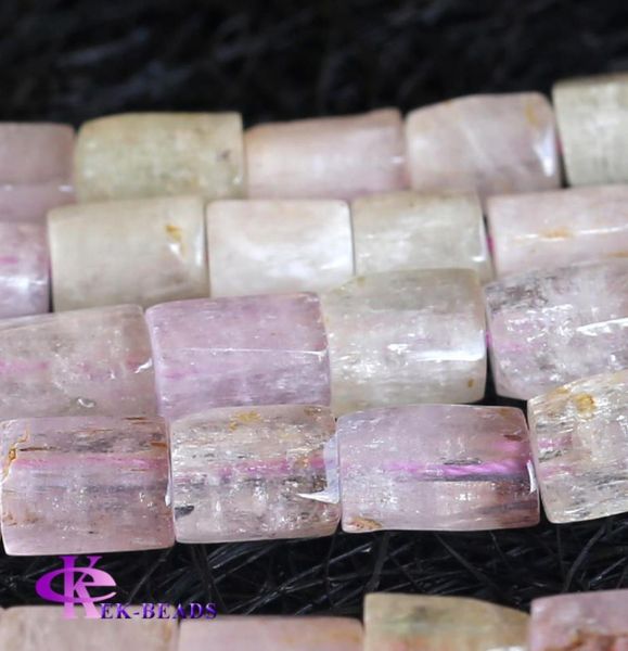 

whole natural genuine purple pink kunzite spodumene triphane nugget loose beads form 68mm fit jewelry diy necklace 16qu4176616, Black