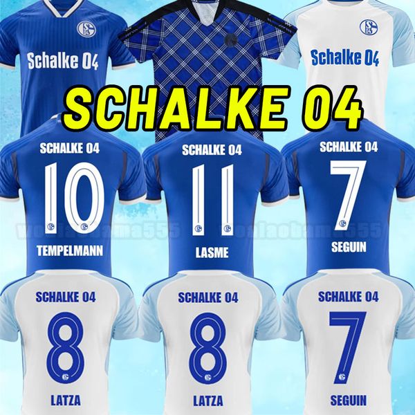 

23 24 schalke 04 harit raman soccer jerseys kutucu schopf serdar football 2023 2024 ozan oczipka sane harit uth matondo burgstaller training, Black;yellow