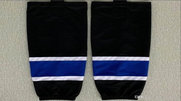 

2020 ice hockey socks training socks 100 polyester practice socks hockey equipment men youth kids black7407008, Black