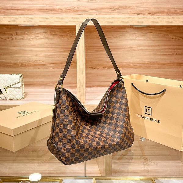 

designer bag luxurys handbags old flower brown shopping bag large capacity tote bag baguette bag messenger bag crossbody bag shoulder undera
