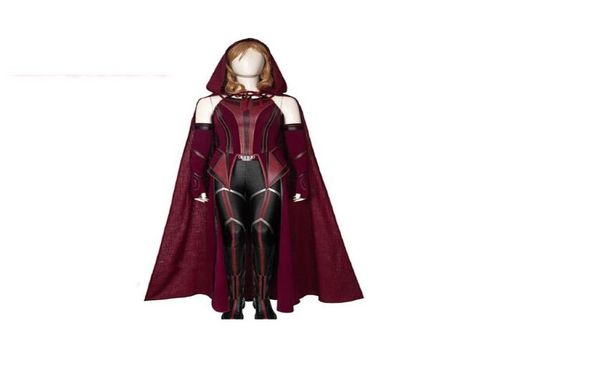 

wanda vision scarlet witch costume cosplay suit wanda maximoff any size4821763, Black