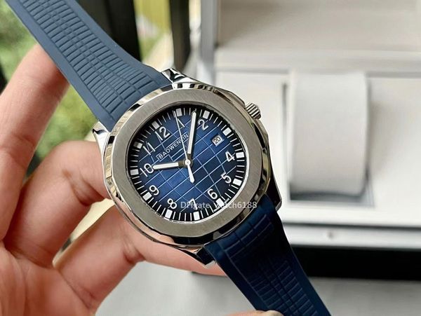 

mens watches automatic mechanical pp watch 40mm stainless steel fashion self-winding movement waterproof design wristwatches gift for men bl, Slivery;brown