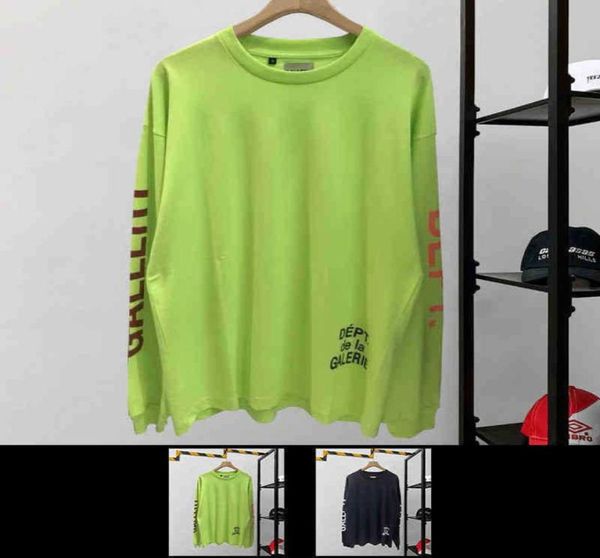 

street fashion galery dept high street hip hop print os loose men039s and women039s same long sleeve tshirt9757691, Black