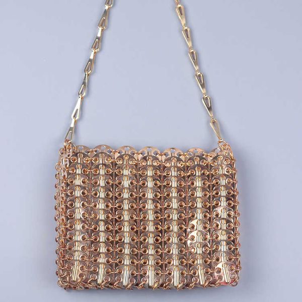 

sequin large mobile phone messenger chain bag diy manual bag women's fashion