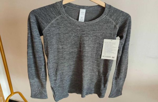 

yogaworld clothing womens tees tshirt tracksuit 20 longsleeved yoga clothes slim fit seamless quickdrying sports fitness 1075899, White