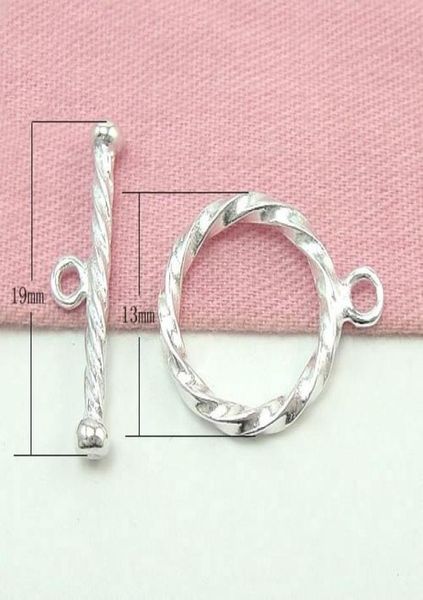 

5pcslot 925 sterling silver clasp hook jewelry findings components for diy craft gift wx1584886526