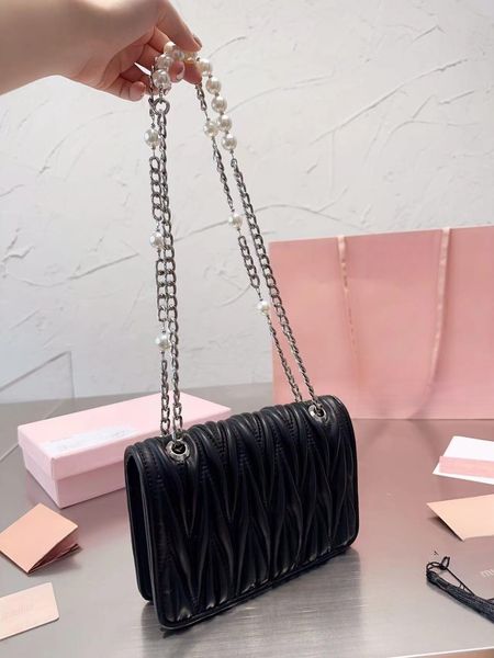 

miu wander matelasse underarm miui bag women's mens designer purses cleo tote hobo handbag luxury with shoulder strap clutch genuine le