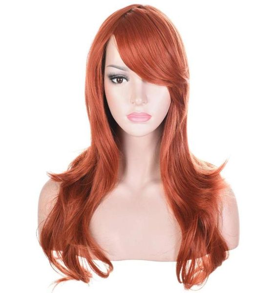 

wigs 23 inches long human hair big wavy human hair lace front wigs for cosplay costume halloween party20541136263737, Black