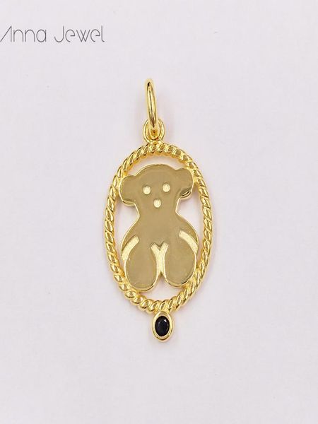 

christmas charms for jewelry making bear tos 925 sterling silver pendant necklace for women men girls evil eye necklaces chain set7690515