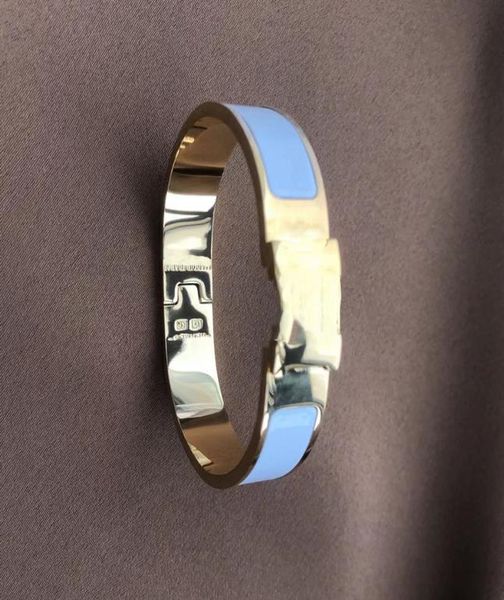 

bracelets h letter bangle bracelet bracelet enamel titanium steel stainless men and women popular fashion models love home5613065, Black
