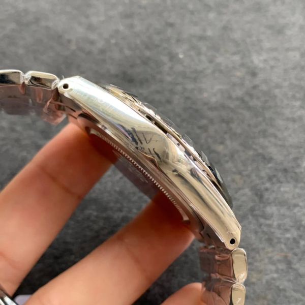 

tudors royal aaa 3a quality watches m28600 41mm men with gift box stainless steel case sapphire sapphire crystal a07-2, Slivery;brown