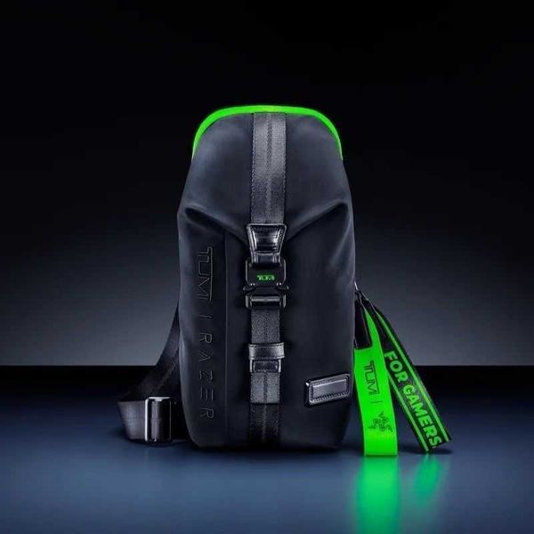 

tumi bag designer chest bag tumi/tuming men's 798701d razer thundersnake co branded color contrast fashion portable one shoulder crossb
