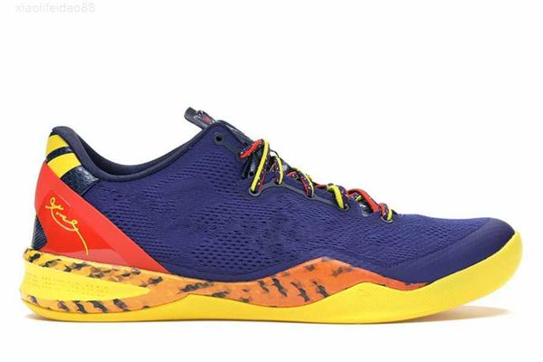 

2021 black mamba 8 barcelona tiger basketball shoes store 8s stadium grey lebronold palmer men good sports with box size 7-12