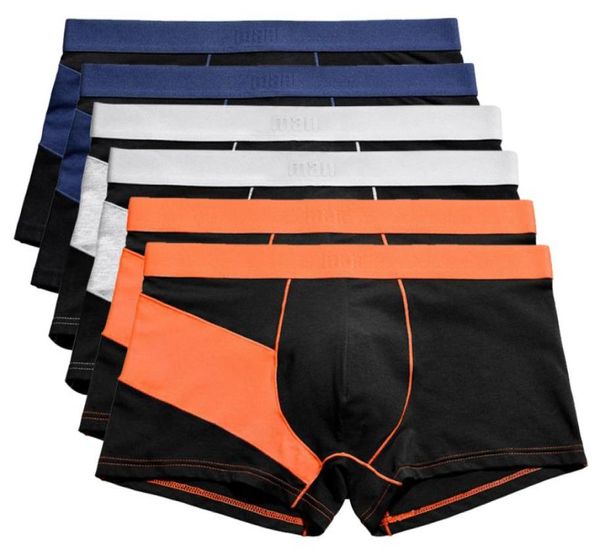 

men underwear patchwork boxers shorts big size boxer hombre ropa interior homens roupa interior cotton les boxeurs20019119133811, Black;white