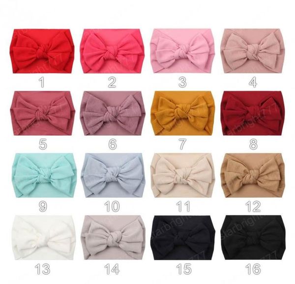 

2020 doubledeck hair bows baby headbands soft newborn headbands girls headband kids head bands baby girl hair accessories3726803, Slivery;white
