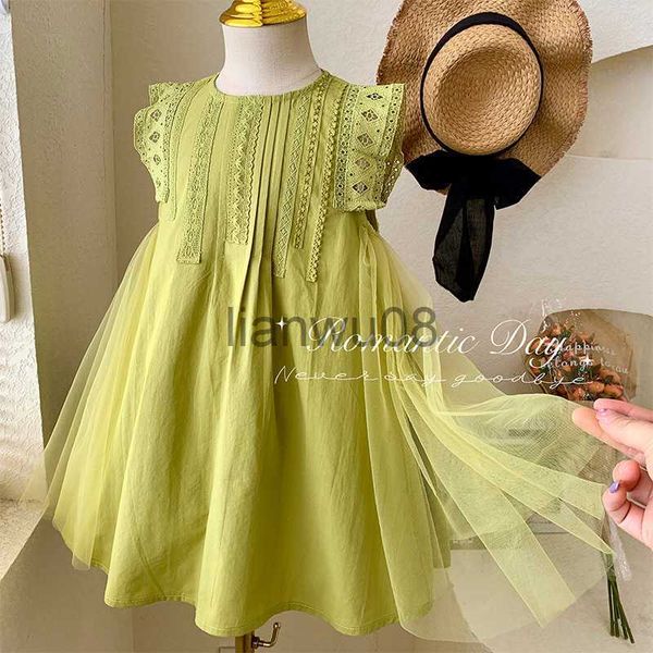 

girl's dresses summer girl dress toddler girl elegant dress girls korean style dress fashion princess mesh dress kids summer casual clo, Red;yellow