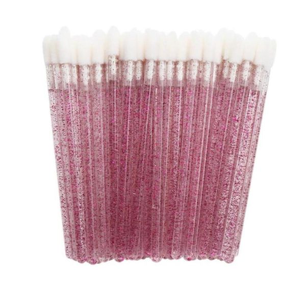 

eyelash curler 100pcs cleaning disposable use make up mascara wands lip brushes travel home multi purpose nylon bristle applicator1754676