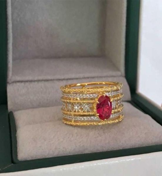 

designer bucelati woman rings wiredrawing ring female jewelry1368822, Golden;silver