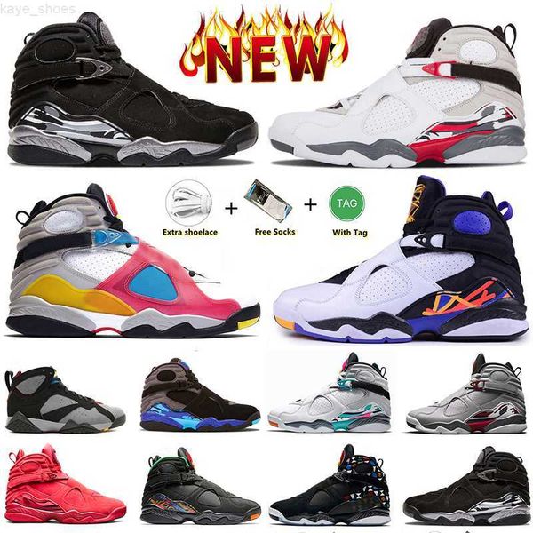 

jumpman 8 8s basketball shoes white aqua bordeaux countdown pack reflective three peat valentines day south beach turbo green pinksicle spor, Black