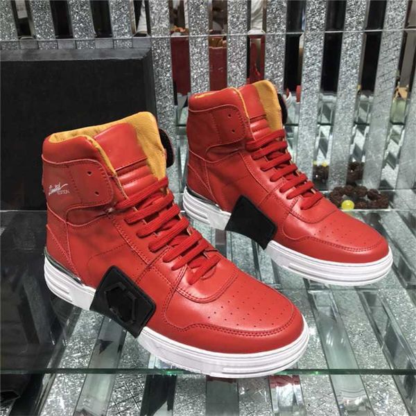 

designer luxury pp hi-sneakers monster 0.2 shoes mens daddy reathable trainers with original box, Black