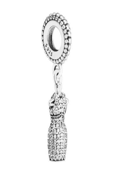 

mother's day gift dazzling dress charm must-have dress beads clover charms fits bracelet sterling silver jewelry making charms2729811