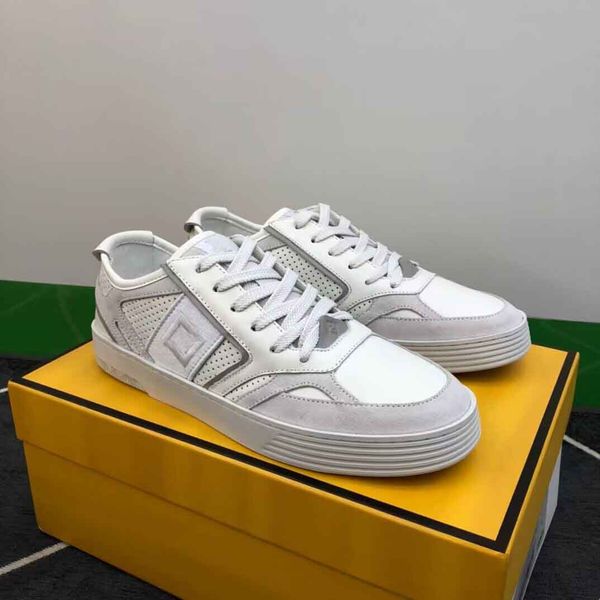 

luxury 23s/s men step sneakers shoes rubber sole technical breath casual walking mesh suede discount skateboard walking eu38-46,with box, Black