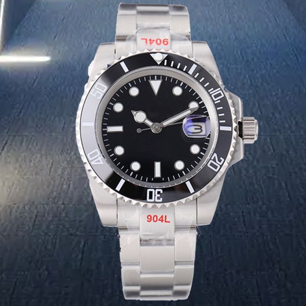 

mens watch designer watches 40mm automatic machinery sapphire watch stainless steel ceramic wristwatches super luminous montre de luxe water, Slivery;brown