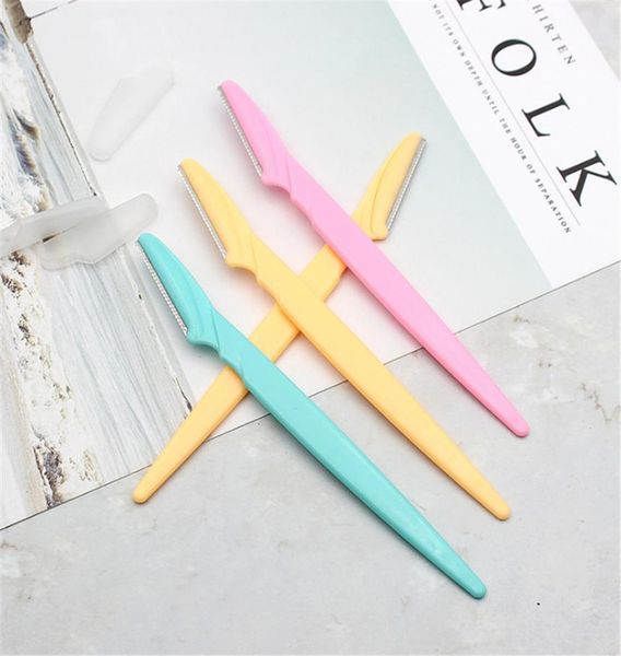 

eyebrow trimmer portable razor blade shaver shaper facial hair remover eyebrow shaping tool women makeup tool7378740