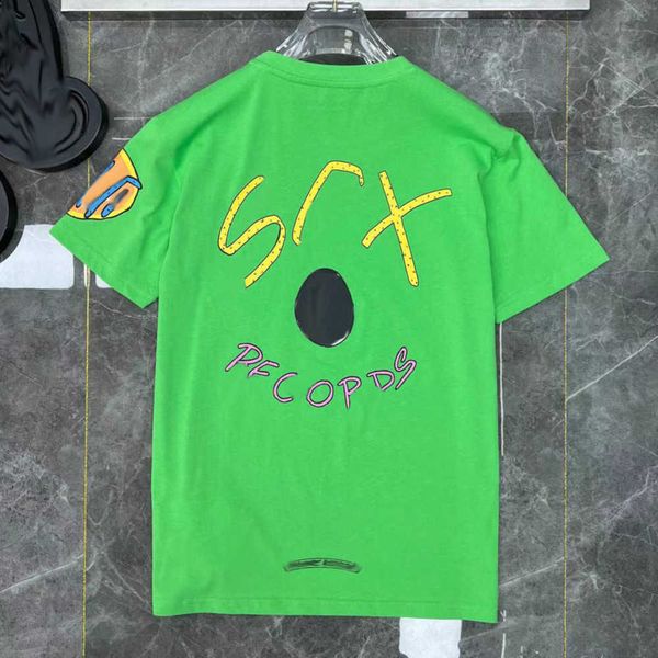 

luxury men's fashion t shirt ch brand t-shirts designers men women tees horseshoe sanskrit cross print classics cotton t-shirt casual, White;black