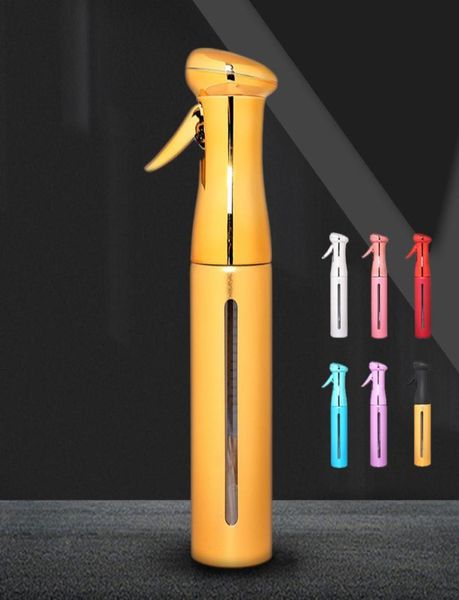 

electroplate hairdressing sprayer hair salon empty spray bottle haircut mist barber styling sprays tools9892883