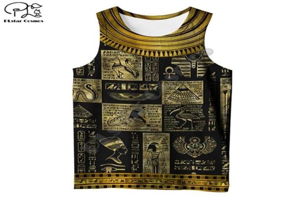 

plstar cosmos horus egyptian god eye of egypt pharaoh anubis face symbol 3dprint summer vesttank mens womens s7 220424449191, White;black