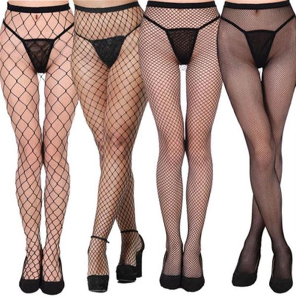 

4 style fashionable tights socks nonslip charming temptation fishnet stockings fishnet eye pantyhose280z5679444, Black;white