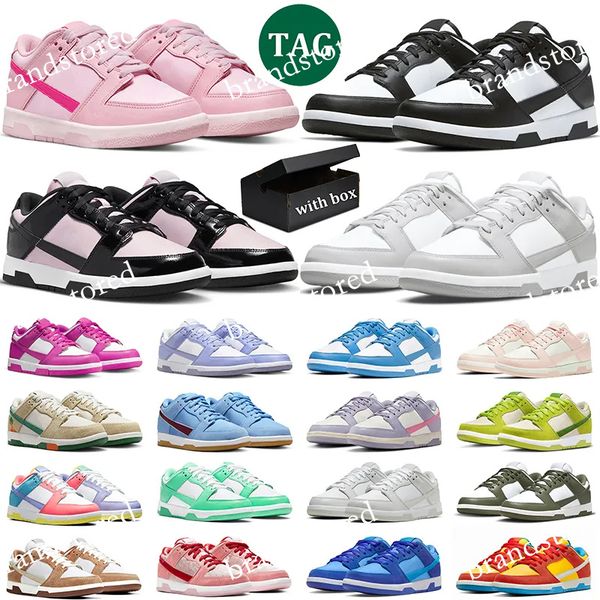 

designer sneakers men shoes panda black pink unc grey fog team green syracuse sail trainers medium olive green skateboard sneaker casual wom