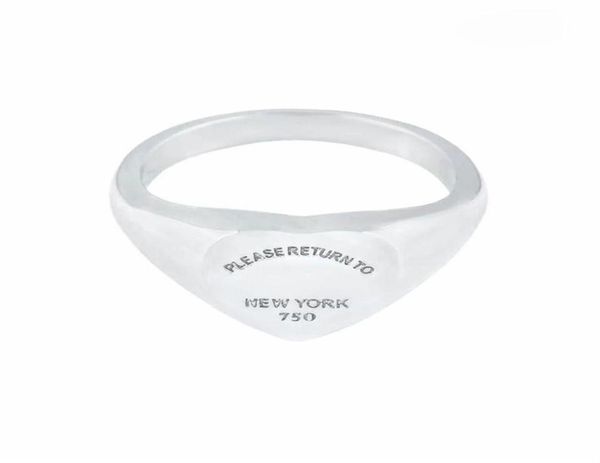 

t edition stainless women mens band ring please return to new york heart jewelry rings gold silver rose color242w261n217d3744980