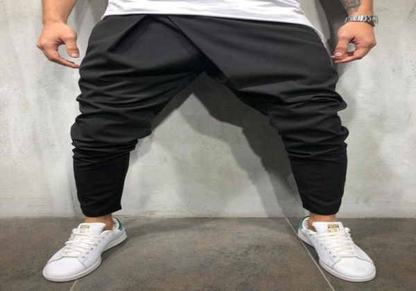 

ebaihui hip pop style fashion solid men039s track pants slim cuff black trousers casual tracksuit plain ded138127267473