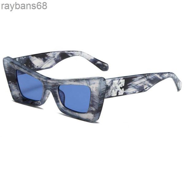 

3336 cat's eye fashion flow off men's and women's sunglasses glasses, White;black