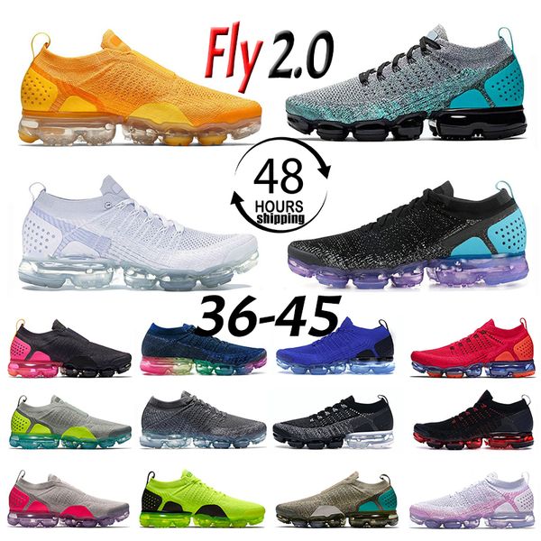 

designer tn plus flynit running shoes fly knit 2.0 men oreo white south beach noble red laser gold pink sports sneakers men women trainers