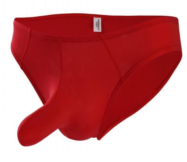 

underpants selling men s underwear elephant nose jj briefs pants ice silk comfortable male7047838, Black;white