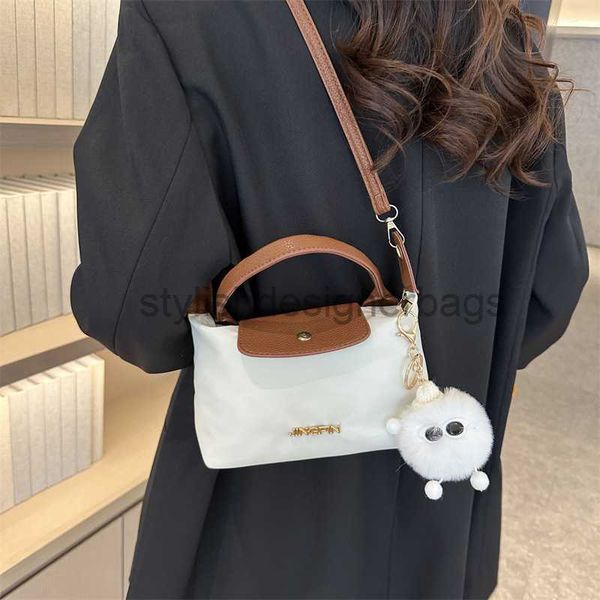 

shoulder bags oxford cloth large capacity fashion handbag 2023 summer new western style one shoulder crossbody bag casual bag tote bagstylis