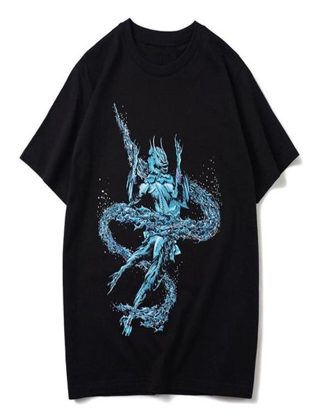 

mens shirt summer casual t shirts for men women short sleeve shirt fashion clothing pattern printed tees259u4594062, White;black