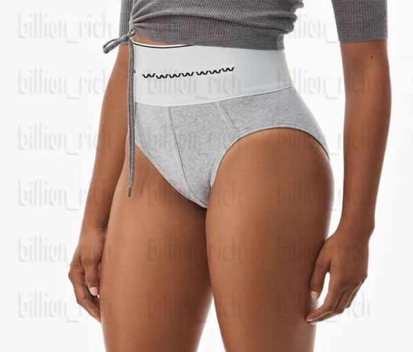 

letters webbing women panties high waist sports briefs comfortable soft touch cotton underwear lingerie 2 colors5096233, Black;pink