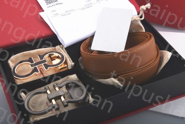 

designer belt men women belt 3.5cm width smooth double buckle fashion man woman brand belt bb simon belt classic mens belt ceinture cintura, Black;brown