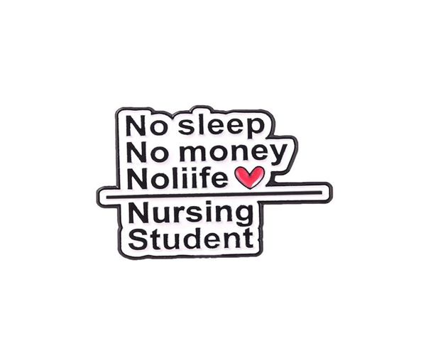 

cute letter no money brooches pin for women fashion dress coat shirt demin metal funny brooch pins badges backpack gift jewelry7197594, Gray