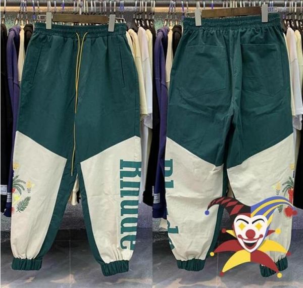 

pants patchwork sweatpants men women 1 drawstring overalls3641627, Black