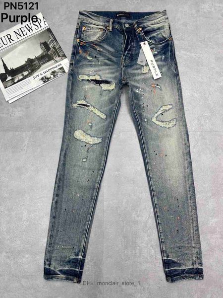 

designer jeans purple designer mens purple designer pants pantalones mens ripped straight regular denim tears washed old long 15 agn2, Blue
