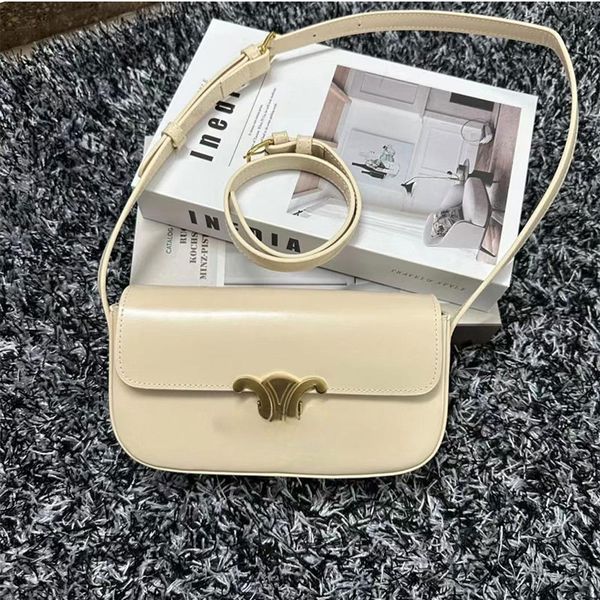 

teen triomphe designer bag leather shoulder bag famous women's men tote crossbody bags luxury designer bag woman fashion handbag