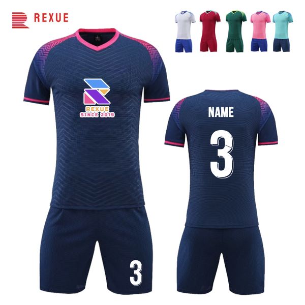 

men's tracksuits 23-24 maillot de football soccer jersey home away sublimation diy camisas customized set kids short sleeve uniform tra, Gray