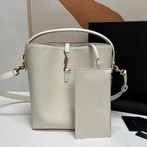 

evening bags designer bucket bag leather shoulder bag white purse shiny the tote bag women crossbody tote 2-in-1 large shopping purse luxury