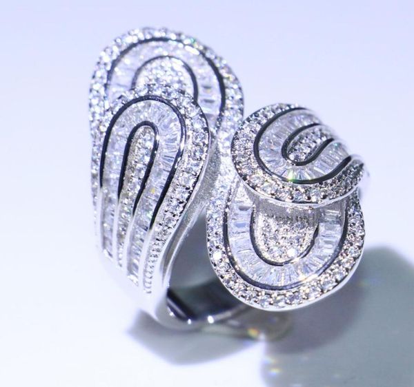 

size 510 luxury jewelry 925 sterling silver white z cz diamond gemstones eternity party women wedding band finger ring for lo3801769, Slivery;golden