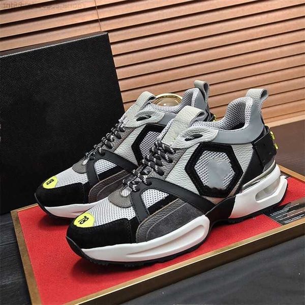 

starbags pp italian original skeleton men's shoes latest high-end leather fashion all-round belt counter size38-45, Black